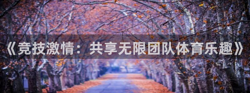 米兰体育官方正版app娱乐：《竞技激情：共享无限团队体育乐趣